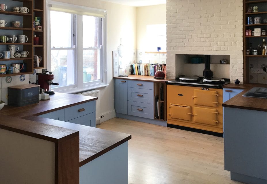 Oliver Legge Blue Shaker Kitchen Image 3