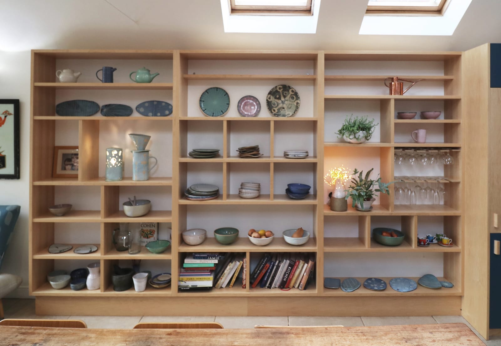 Bespoke Fitted Shelving Oliver Legge Furniture