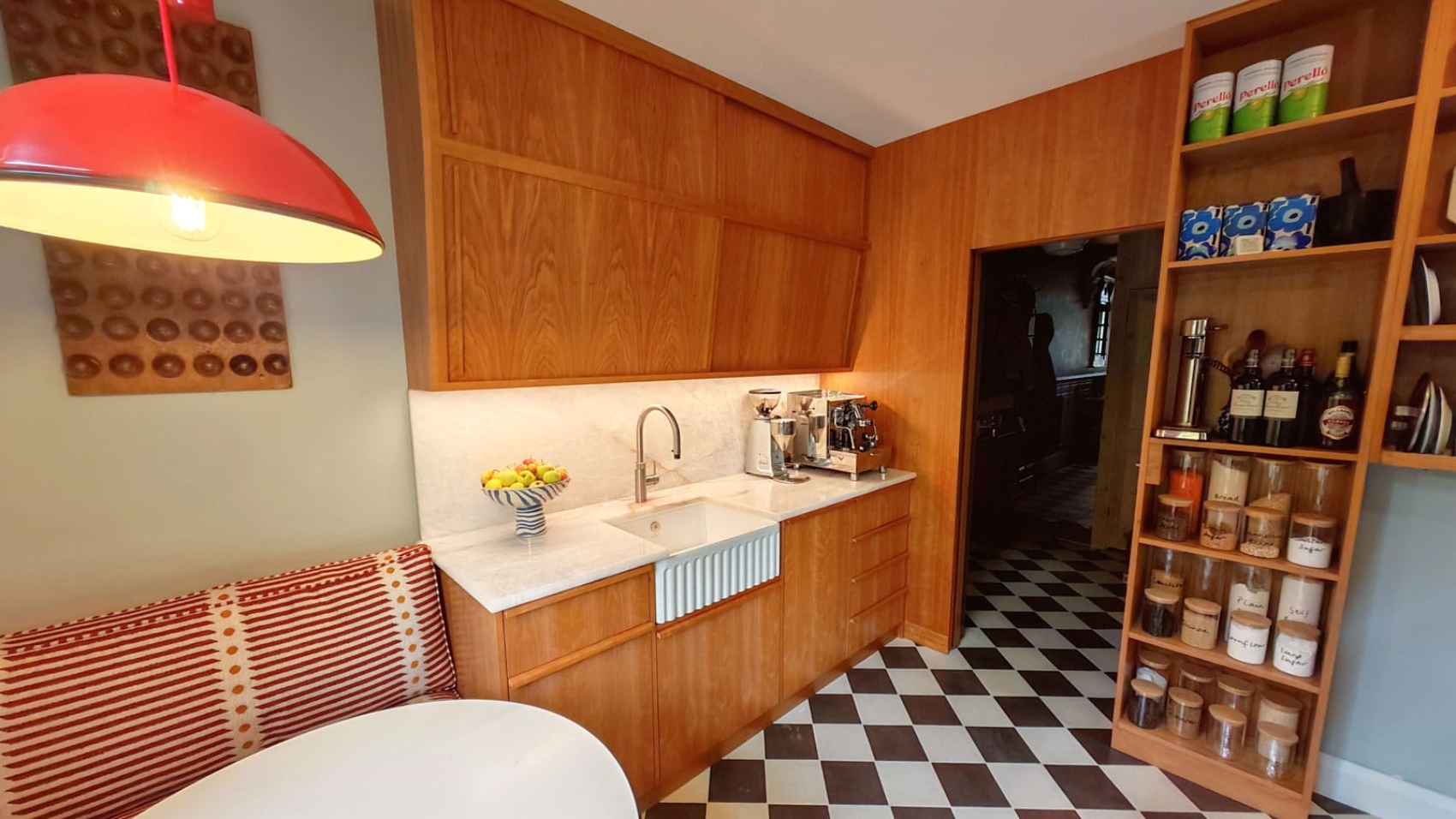 Cherry Wood Kitchen 1
