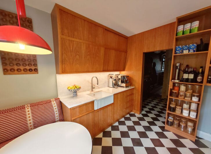 Cherry Wood Kitchen 1